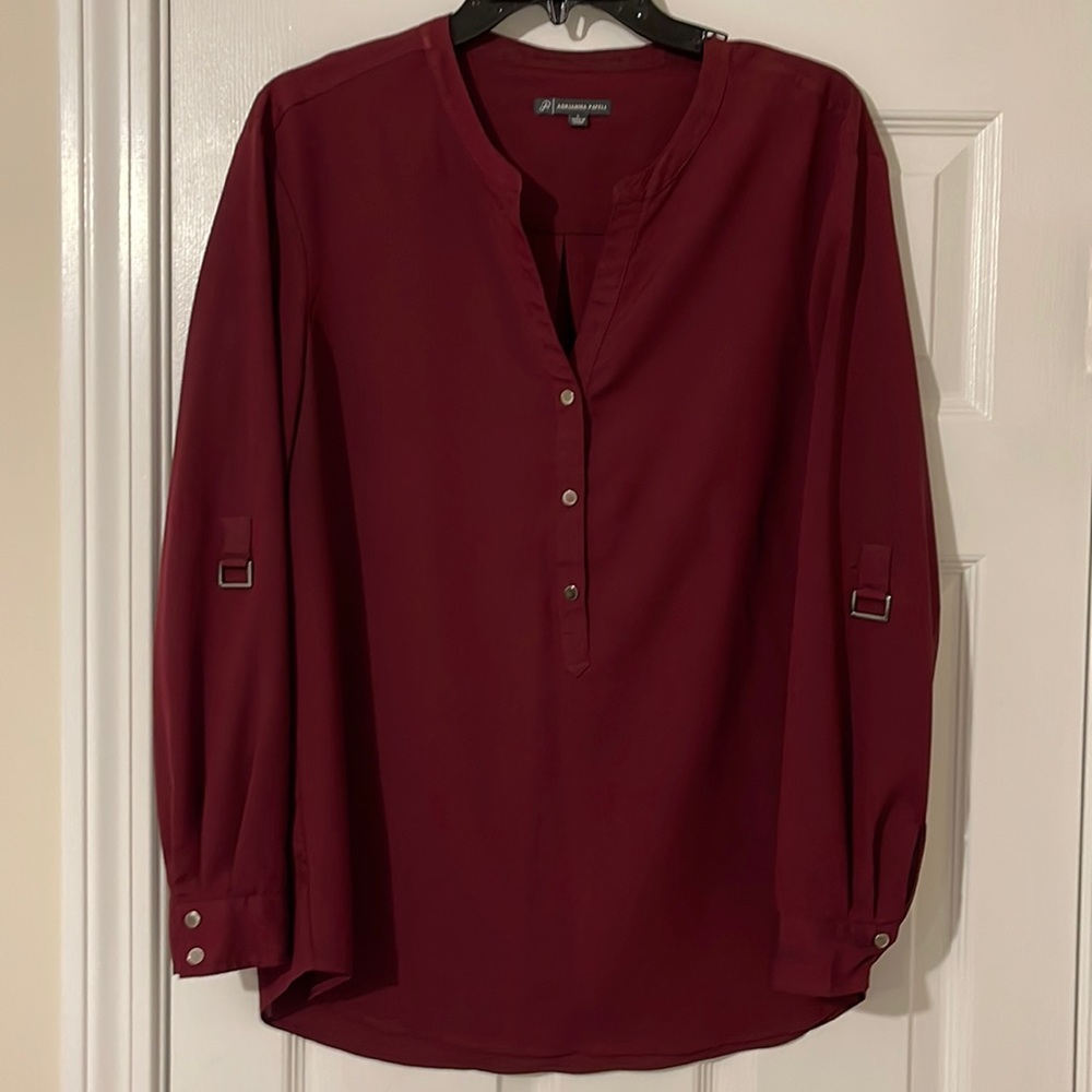 Adrianna Papell long sleeve top